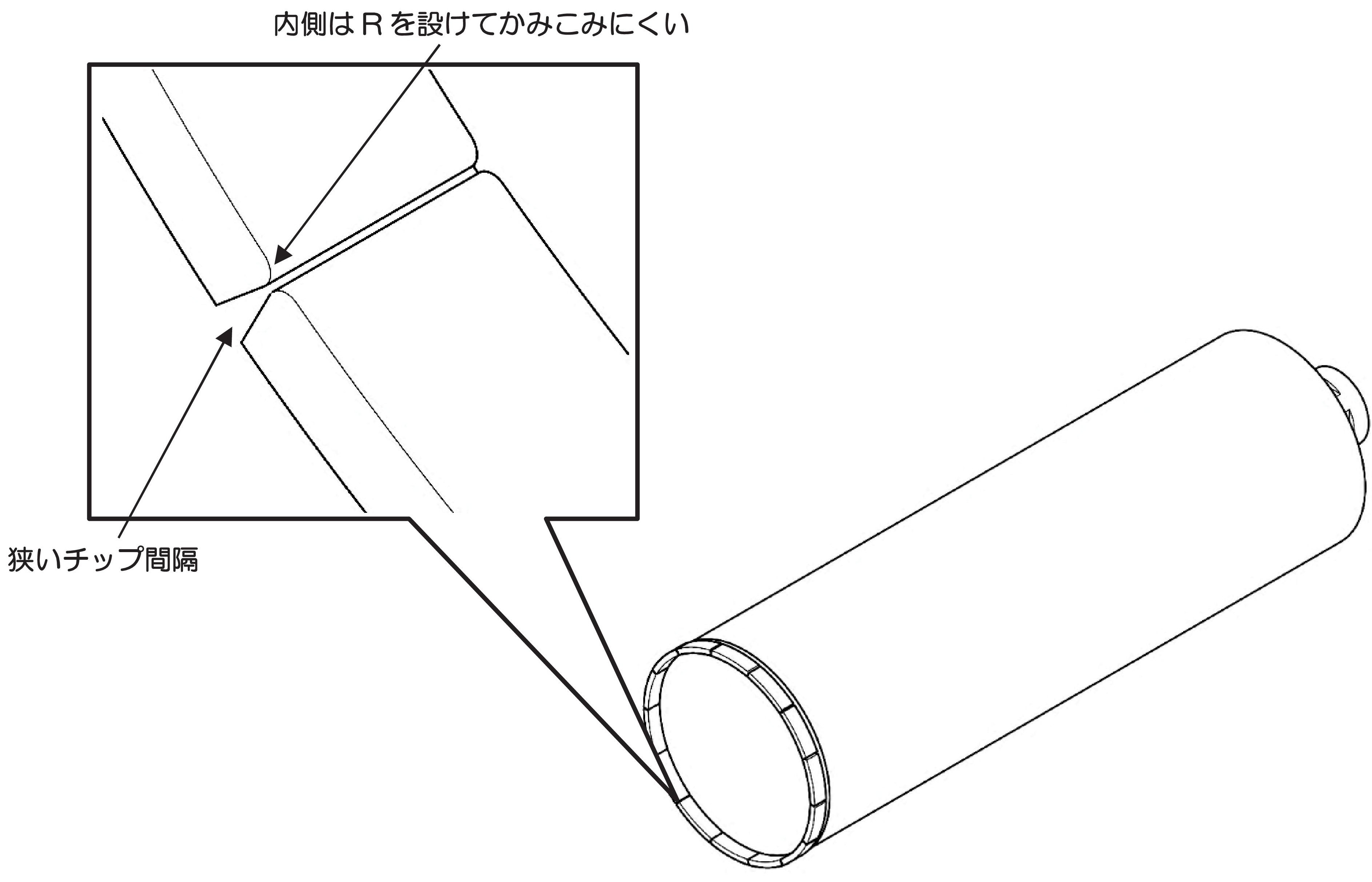デッキプレート用ビット特長